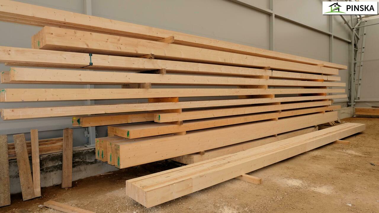 Glued laminated timber